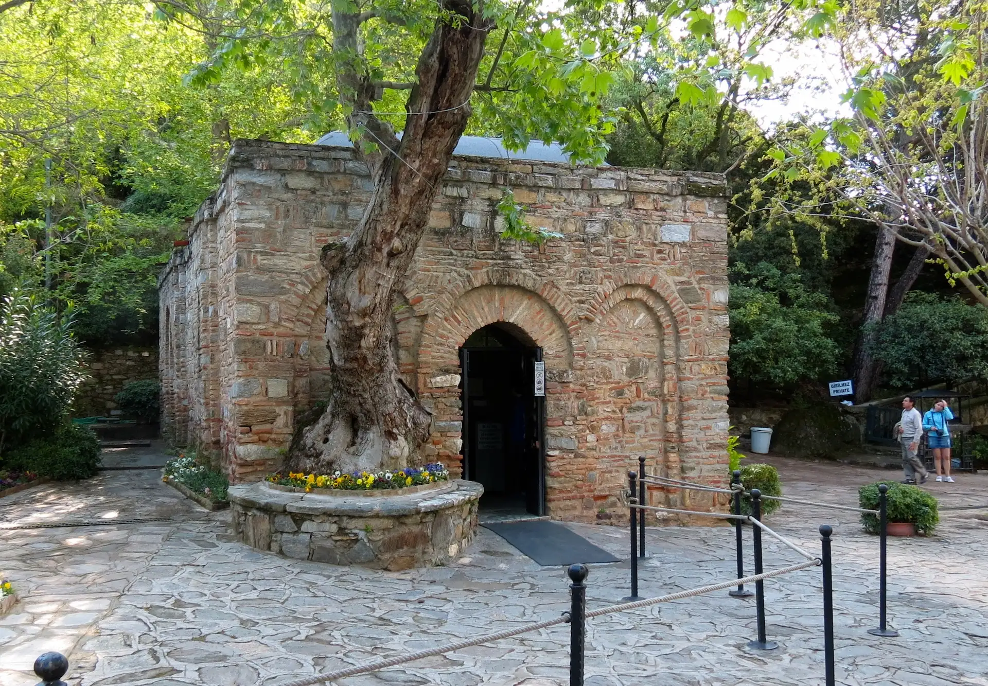 House of Virgin Mary Ephesus forest shrine exterior, private tour